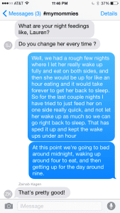 Group text