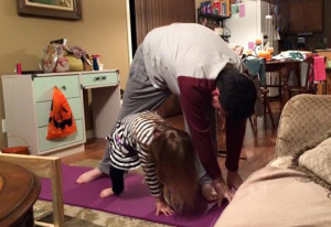 Living Room Yoga. Some good, quiet fun. 