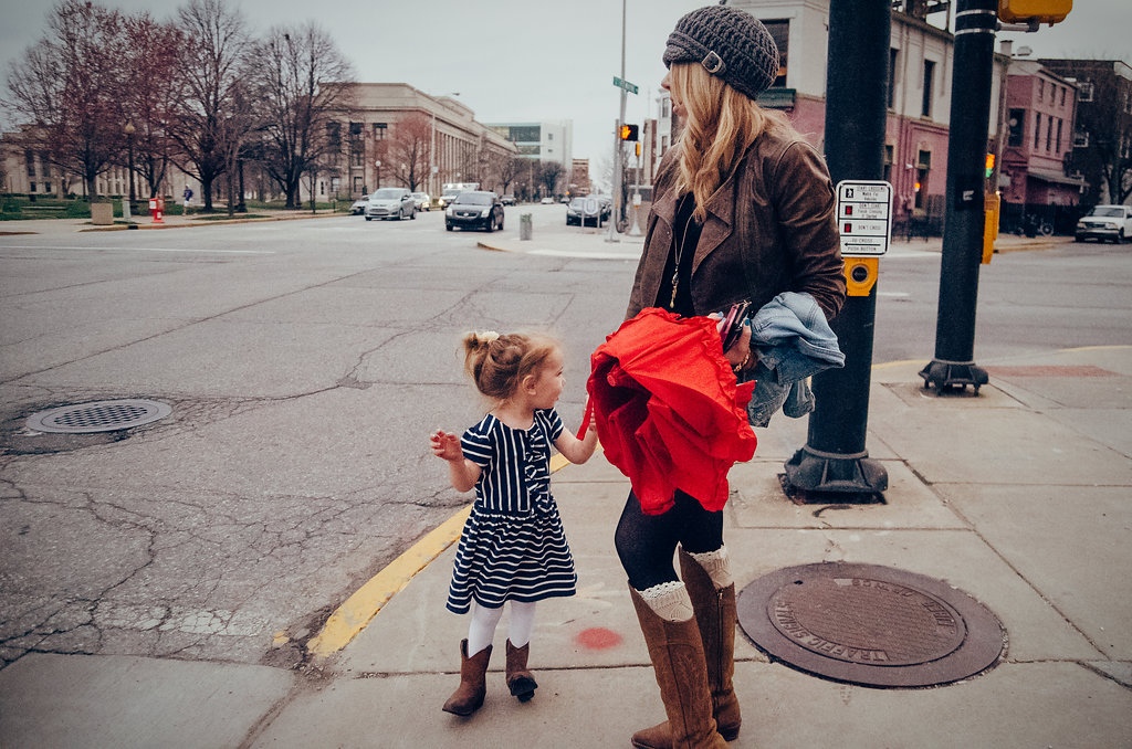 samantha and kate are photographed in downtown indianapolis for a photography session in Indianapolis, Indiana on Monday, April 6, 2015. Photo by Ashlee Lauren Photo.