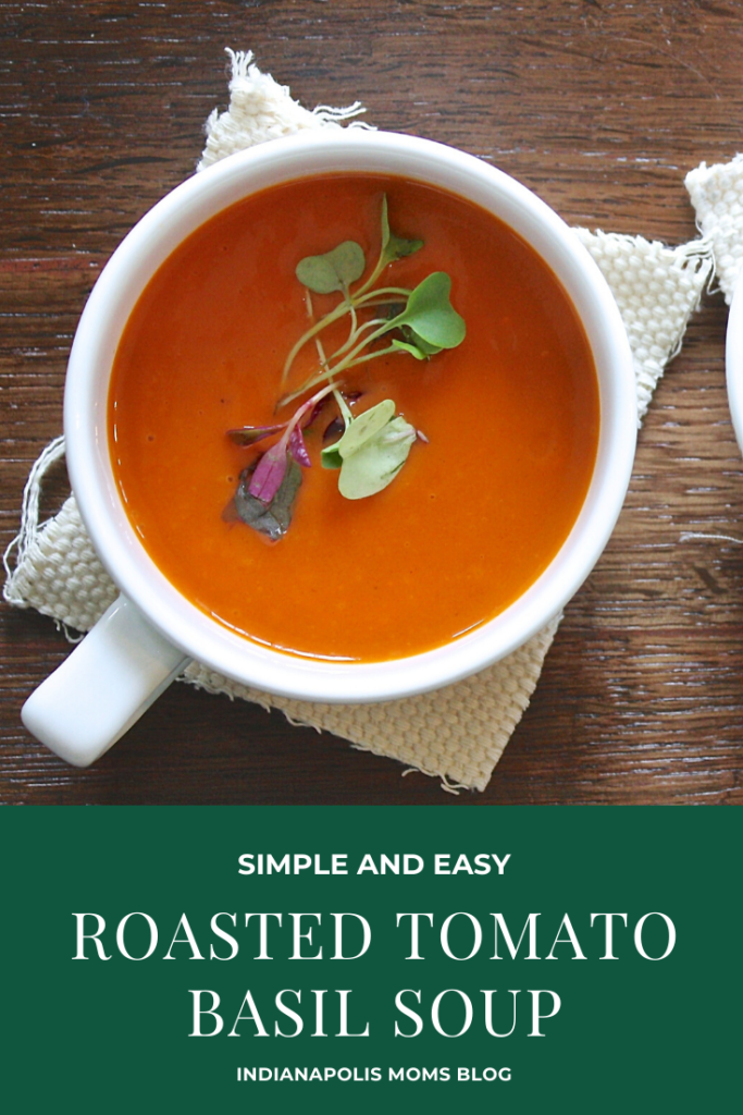 roasted tomato basil soup 