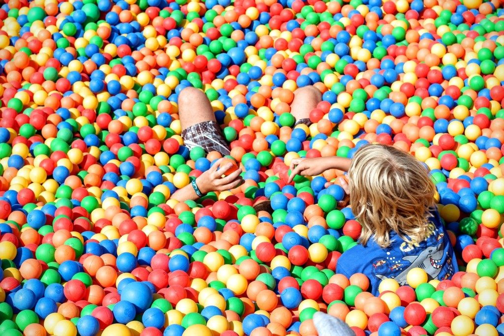 Play spaces are a great place to burn energy!