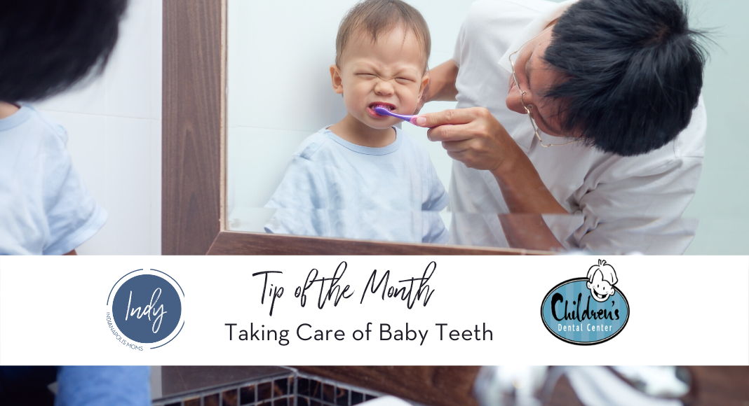 taking care of baby teeth