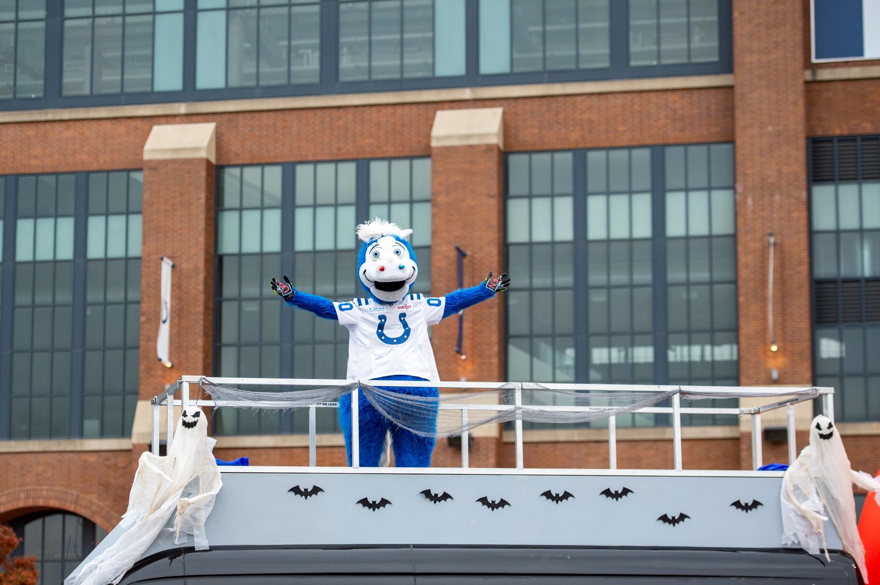 Family Fun at the Indianapolis Colts DriveThru Halloween Celebration