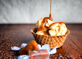 Salted PB&J Ice Cream Pie