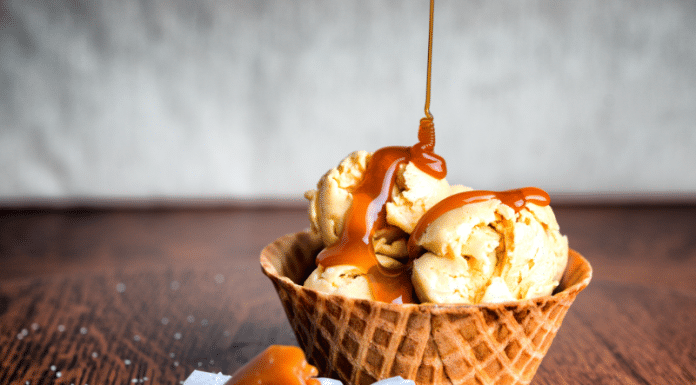 Salted PB&J Ice Cream Pie