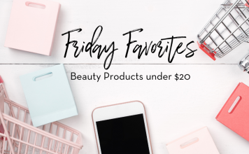 beauty products under 20