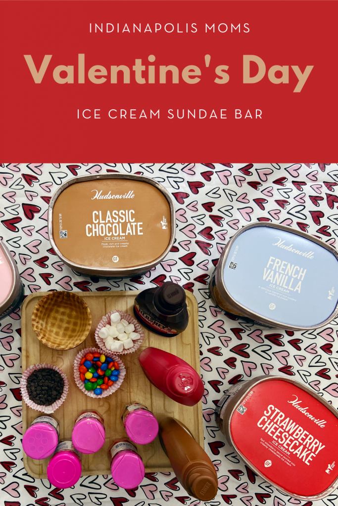 ice cream sundae bar