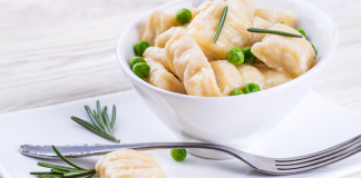 Ricotta Gnocchi and Peas