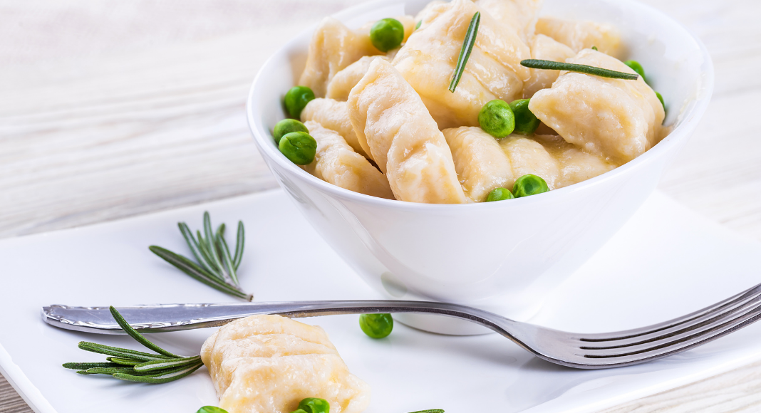 Ricotta Gnocchi and Peas