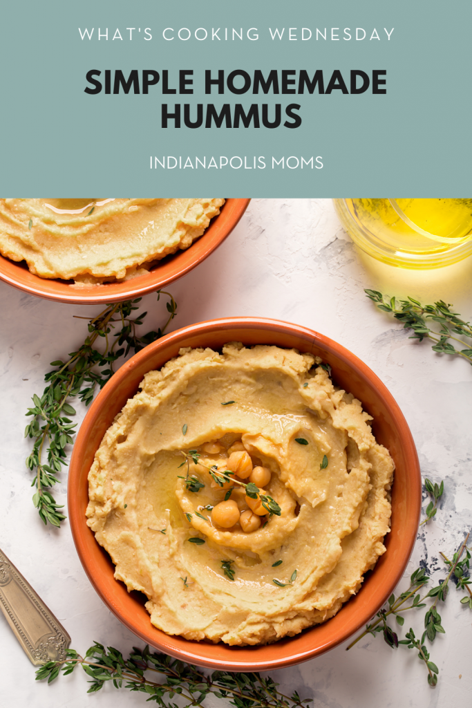 homemade hummus