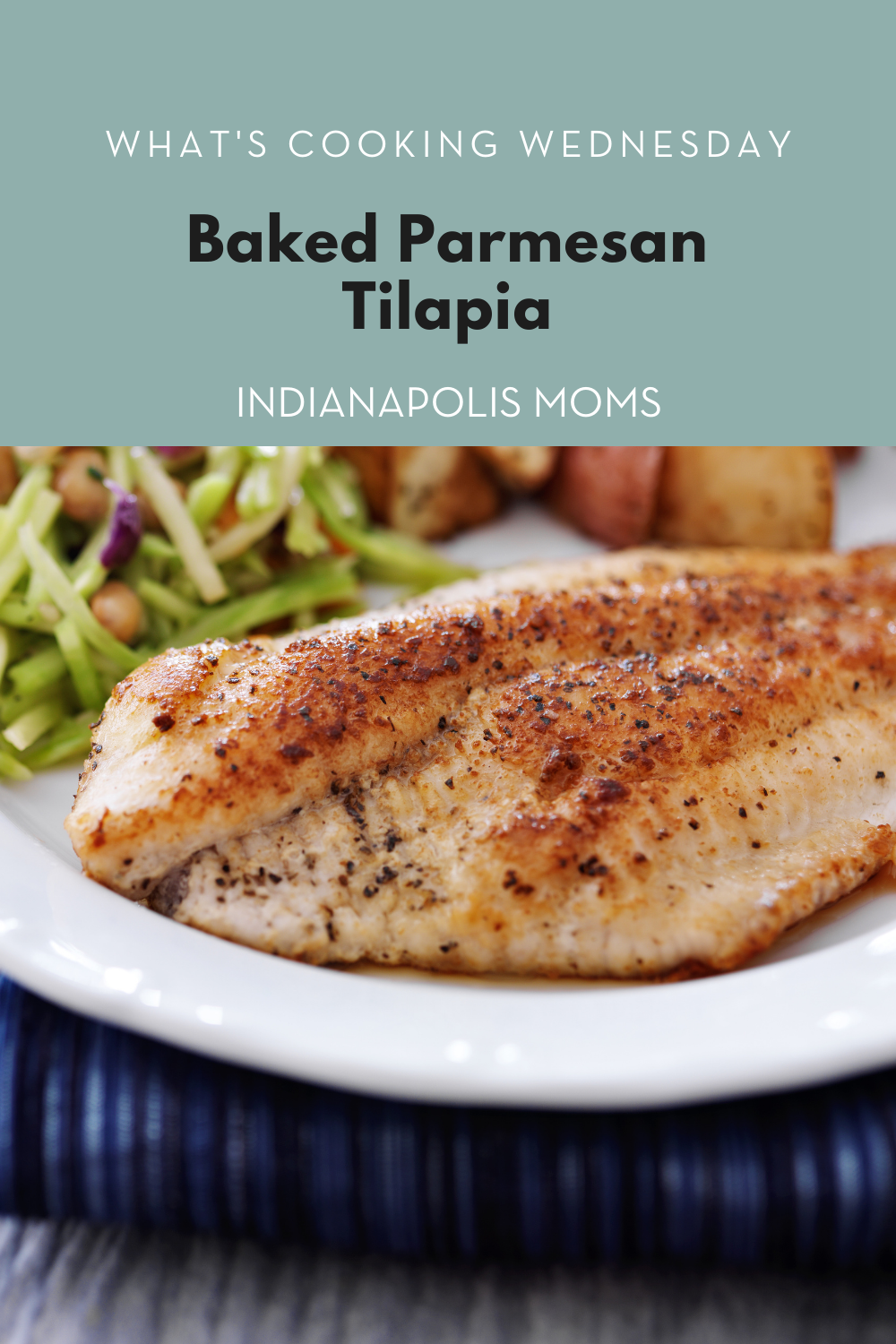 Baked Parmesan Tilapia