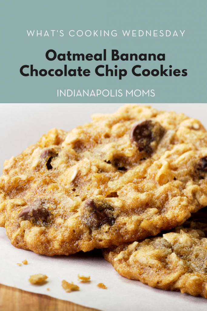 oatmeal banana chocolate chip cookies