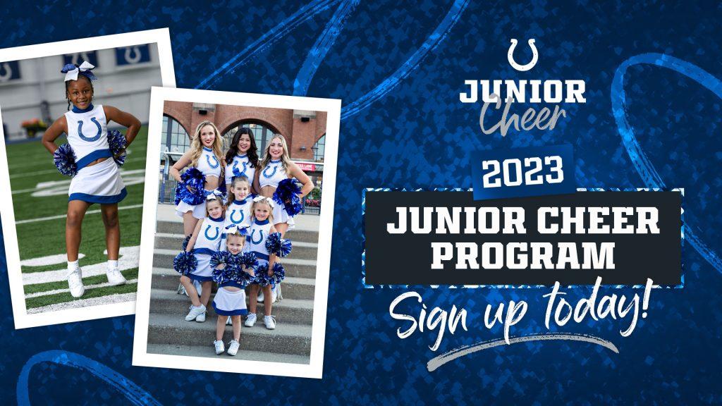 Join the Junior Colts Cheer Program