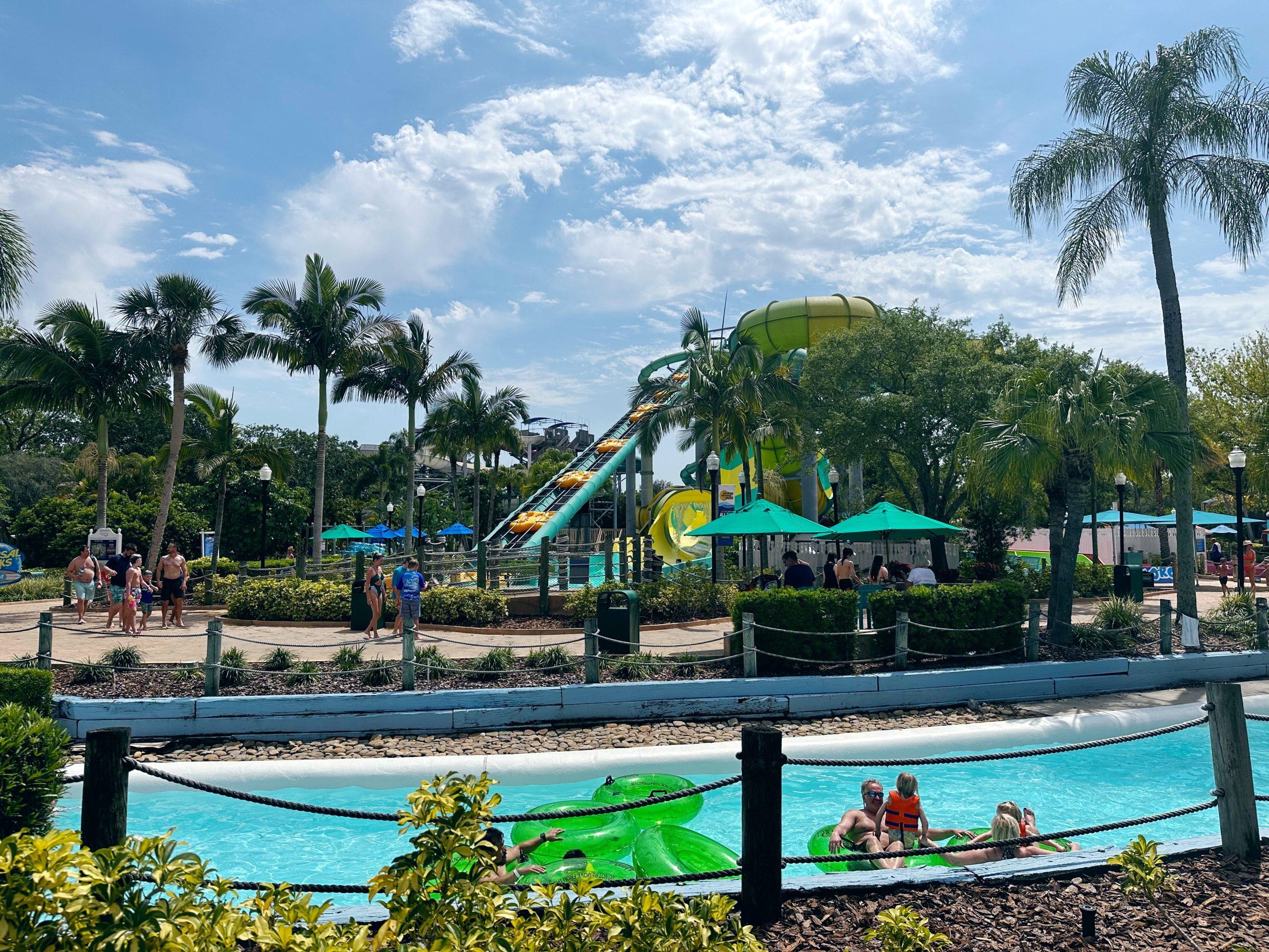 Water Park Attractions Map  Adventure Island Tampa Bay