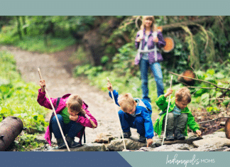 hiking with kids Indiana trails